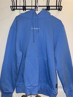 Men's Crewneck Hoodie in Blue